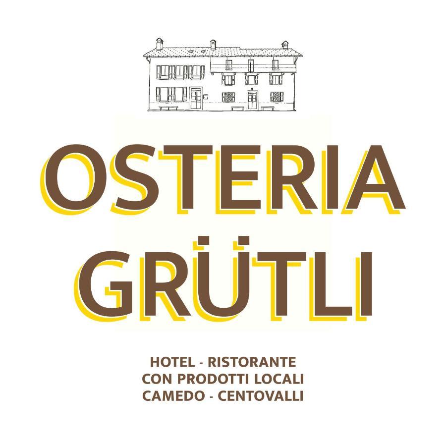 Osteria Gruetli Con Alloggio Borgnone 外观 照片