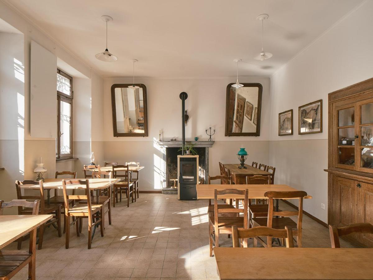 Osteria Gruetli Con Alloggio Borgnone 外观 照片