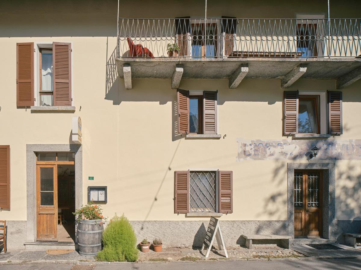 Osteria Gruetli Con Alloggio Borgnone 外观 照片